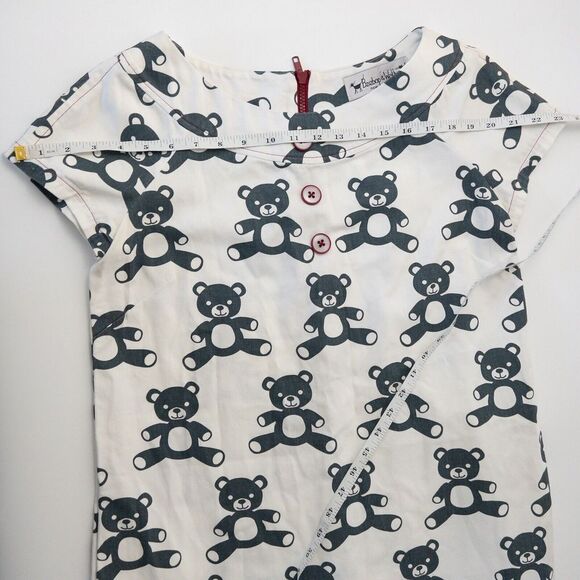 Beebop & Wally New‎ York Teddy Bear Dress Size Medium Made In USA - Picture 9 of 10